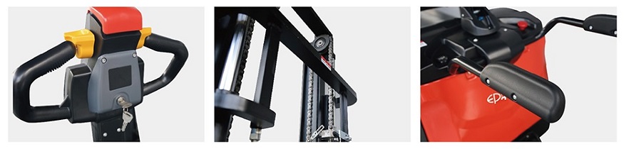 Mô tả chi tiết xe nâng điện tay cao Stacker ES16-RS