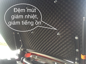 Đệm mút cách nhiệt, cách âm